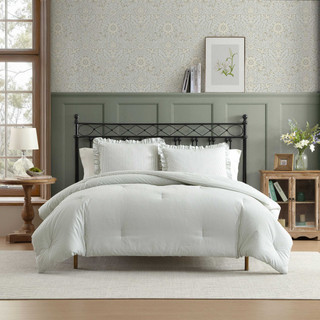 Thumbnail 1: Laura Ashley Laura Ashley Oxford Stripe  Comforter Set 