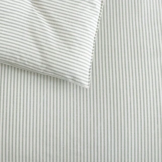 Thumbnail 5: Laura Ashley Laura Ashley Oxford Stripe  Comforter Set 