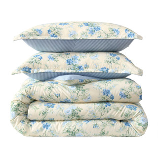 Thumbnail 24: Laura Ashley Laura Ashley Blossom Dance Cotton Comforter Set 