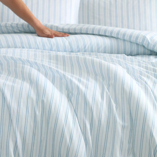 Thumbnail 15: Laura Ashley Laura Ashley Dilly Dally Stripe Cotton Comforter Set 