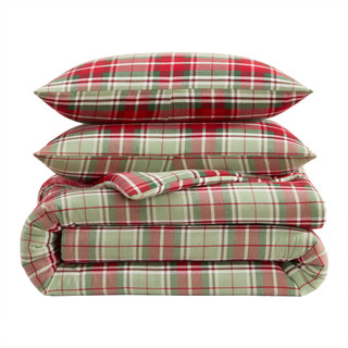 Thumbnail 9: Laura Ashley Laura Ashley Mulholland Plaid Cotton Comforter Set 