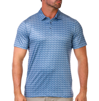 Thumbnail 1: Sperry All Over Print Poly Spandex Polo 
