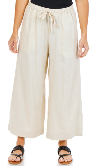 Thumbnail 1: MAX STUDIO Women's Drawstring Pull On Crop Pants 