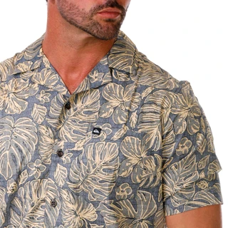 Thumbnail 2: Quiksilver Foray Leafy Camp Collar Woven Shirt 