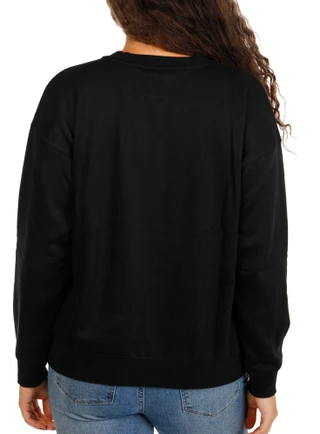 Thumbnail 3: Tru Self Women's Halloween Spooky Season Applique Sweatshirt 