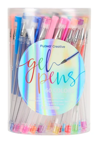Thumbnail 1: FLOMO 60 Pk Gel Pens 