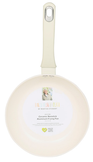 Thumbnail 1: MARTHA STEWART EVERYDAY 8 in Ceramic Nonstick Frying Pan  