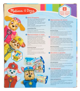 Thumbnail 2: Melissa & Doug 8 Pc Paw Patrol Hand Puppets  