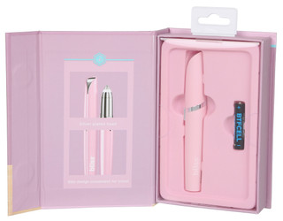 Thumbnail 2: Bliss Silver Plated Eyebrow Razor & AAA Battery 