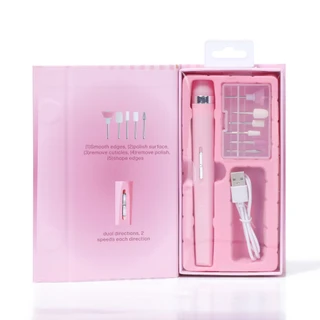 Thumbnail 2: Purify Nail Drill Manicure Kit w/ 6 Heads & Charging Cord 