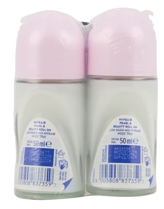 Thumbnail 2: Nivea 2 Pk Pearl & Beauty Roll On Deodorant 