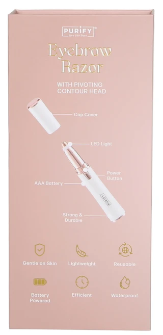 Thumbnail 2: Purify Pivoting Contour Head Eyebrow Razor  