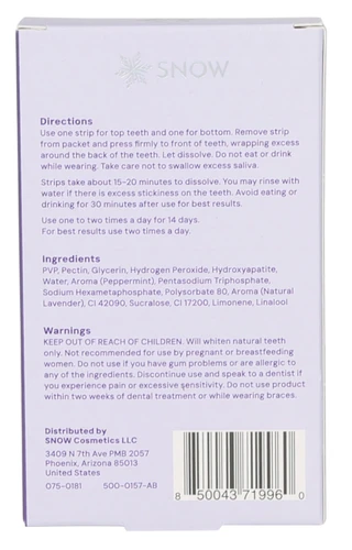 Thumbnail 2: Snow Diamond Series Brighten & Whiten Dissolving Teeth Strips 