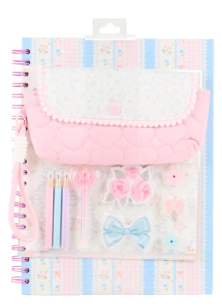 Thumbnail 1: Danbar Global Floral Journal Stationary Set 