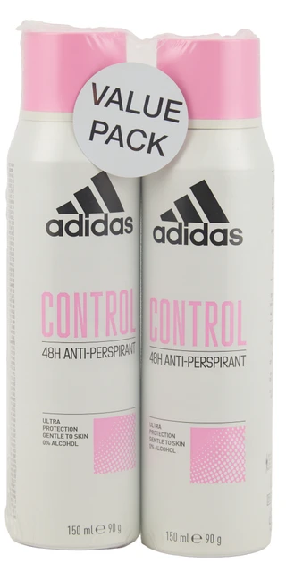 Thumbnail 1: Adidas 2 Pk Control Anti-Perspirant Spray for Her 