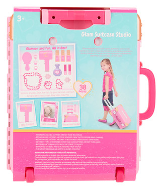 Thumbnail 2: Glitz Girlz 38 Pc Glam Suitcase Studio Playset 