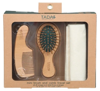 Thumbnail 1: Tada 3 Pc Mini Brush & Comb Travel Set 
