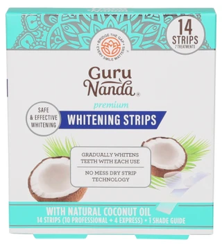 Thumbnail 1: Guru Nanda 14 Pk Teeth Whitening Strips  