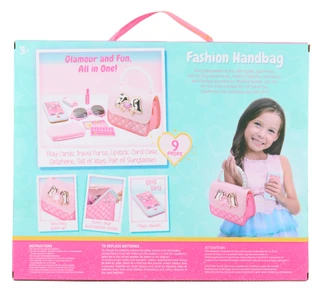 Thumbnail 2: Glitz Girlz 9 Pc Fashion Handbag Playset 