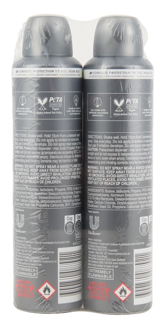 Thumbnail 2: DOVE 2 Pk Invisible Fresh Long-Lasting Fragrance for Him 