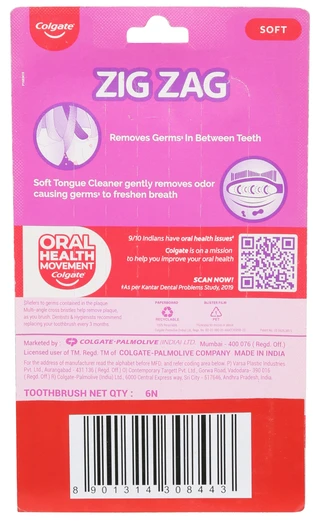 Thumbnail 2: COLGATE 6 Pk Soft Toothbrushes  