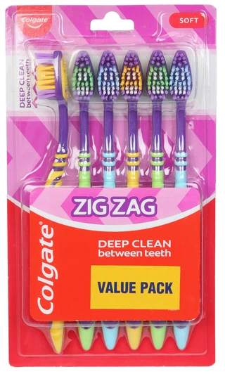 Thumbnail 1: COLGATE 6 Pk Soft Toothbrushes  
