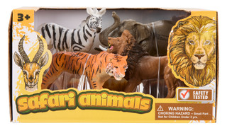 Thumbnail 1: Brooklyn Lollipop 4 Pk Safari Animals 