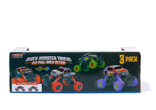 Thumbnail 2: Brooklyn Lollipop 3 Pk Shock Monster Trucks 