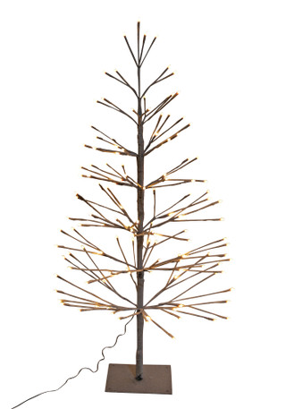Thumbnail 1: Magical Season 4 ft Snowy LED Christmas Tree 