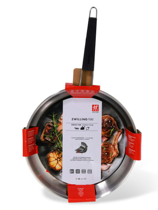 Thumbnail 1: Z WILLING Pure 11-Inch Ivory Stainless Frying Pan 