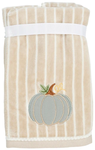 Thumbnail 2: Caro Home 2 Pk Stripe Pumpkin Tip Towels  