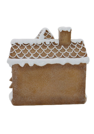 Thumbnail 2: Magical Season 8" LED White Gingerbread House 