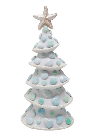 Thumbnail 1: Magical Season 13" Polyresin Christmas Tree Decoration 
