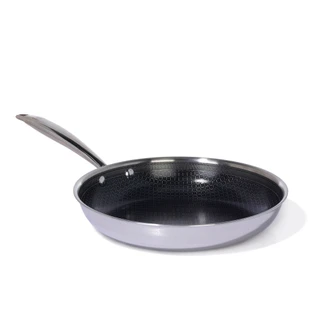 Thumbnail 2: Lexi Home Tri-Ply Stainless Steel 10" Ceramic Fry Pan 