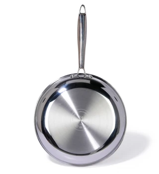 Thumbnail 5: Lexi Home Tri-Ply Stainless Steel 10" Ceramic Fry Pan 