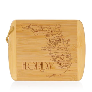 Thumbnail 1: Totally Bamboo Florida Cutting & Serving Board 