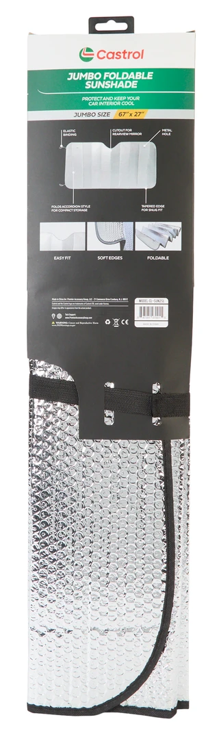 Thumbnail 2: PREMIERE Jumbo Foldable Windshield Sunshade 