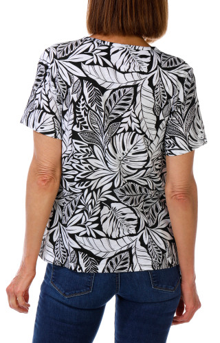 Thumbnail 3: Coral Bay Petite Split Neck Top 