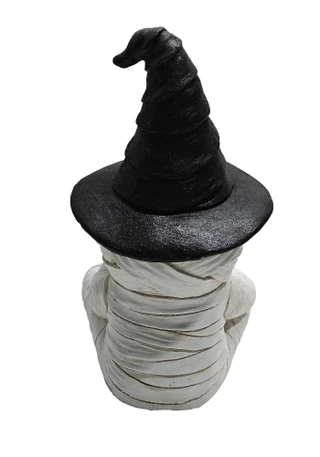 Thumbnail 2: Magical Season 20" MGO Sitting Mummy Halloween Decor 