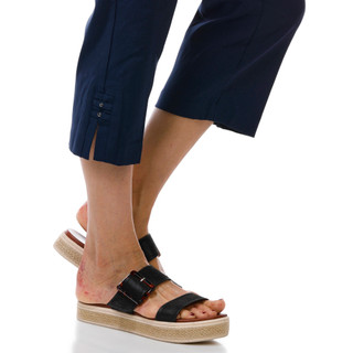 Thumbnail 3: Hearts of Palm Women's Solid Capris  