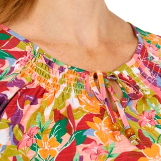 Thumbnail 3: Stella Parker Petite Smocked Neckline Top 