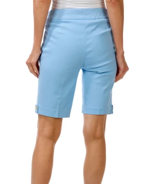 Thumbnail 2: Coral Bay Petite Gold Crest Hem Shorts  