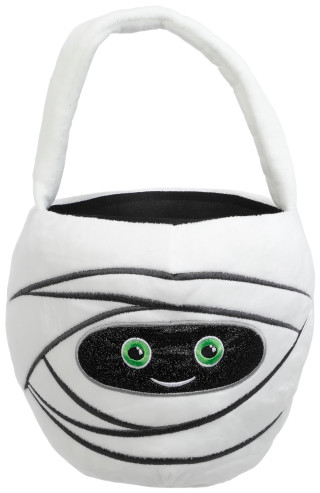 Thumbnail 1: LINZY Harvest Mummy Trick or Treat Basket 