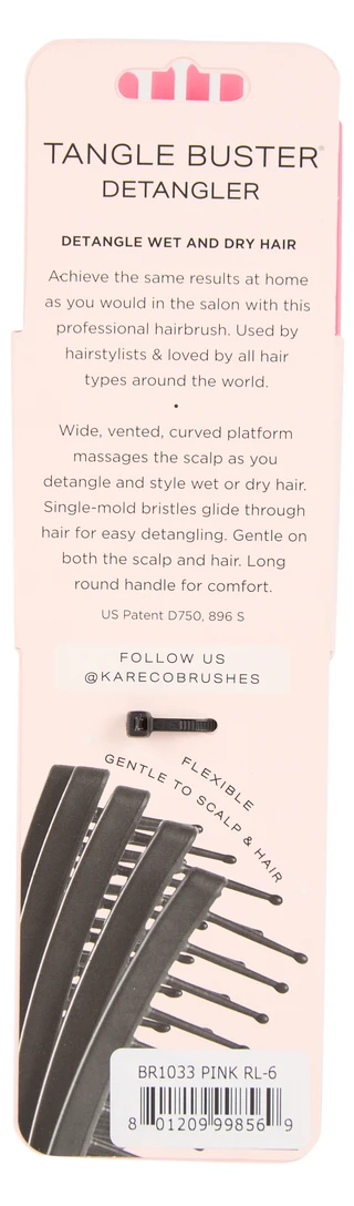 Thumbnail 2: KareCo Tangle Buster Detangler Brush 
