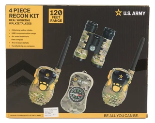 Thumbnail 2: Brooklyn Lollipop 4 Pc Recon Kit w/ Real Working Walkie Talkies 
