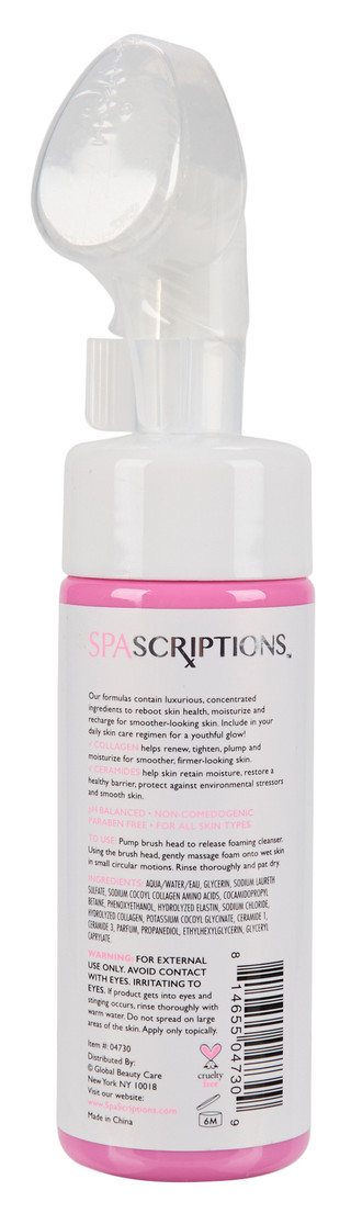 Thumbnail 2: SPASCRIPTIONS 5 oz Collagen & Ceramides Foaming Facial Cleanser 