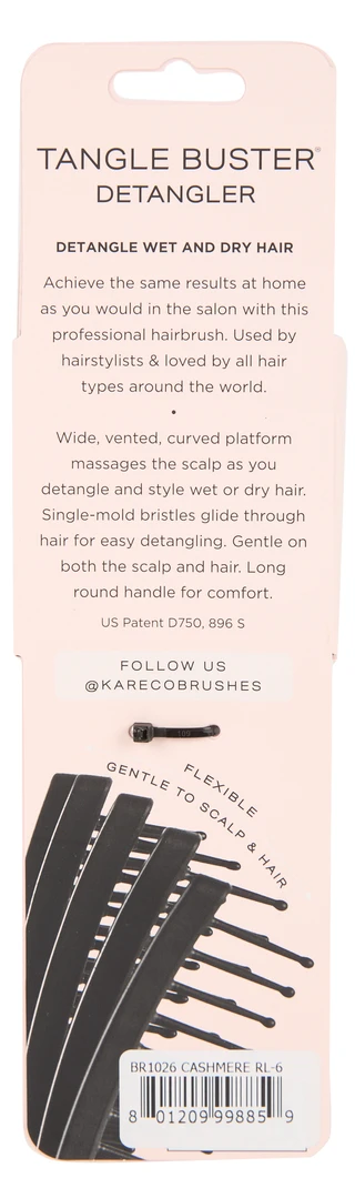 Thumbnail 2: KareCo Tangle Buster Detangler Brush 