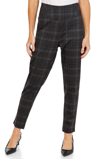 Thumbnail 2: Hope & Harlow Women's Pull On Skinny Pants  