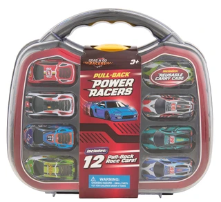 Thumbnail 1: Brooklyn Lollipop 12 Pk Pull-Back Race Cars 
