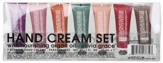 Thumbnail 2: Olivia Grace 7 Pc Assorted Harvest Scented Hand Creams with Argan 